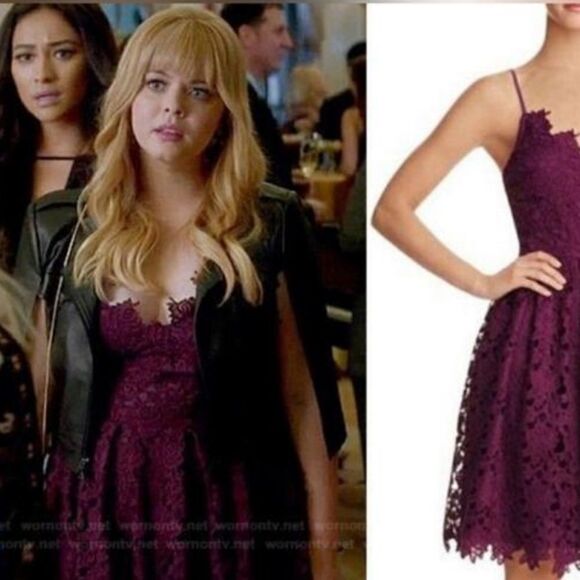 NWT Aqua Lace Mini dress - Picture 2 of 9